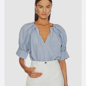 🟣 BOGO! A.L.C. Carey Cotton and Linen Top